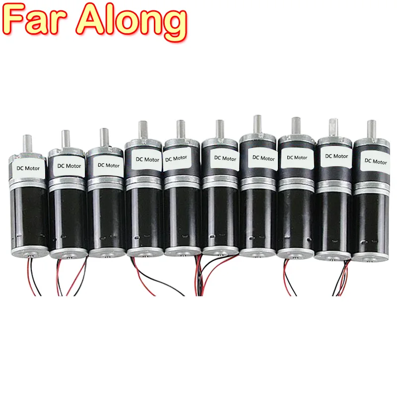 pequeno da baixa velocidade do motor 24v 03