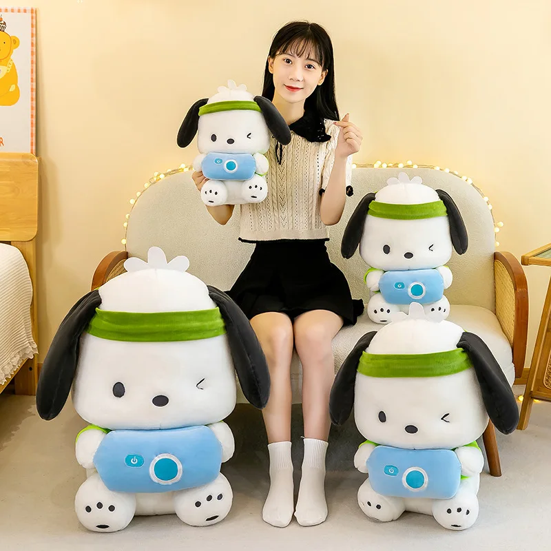 Miniso Sanrio Pochacco plush pillow Plush Doll Plush Toy interior decoration ornaments festival Birthday Gift Seat pillow