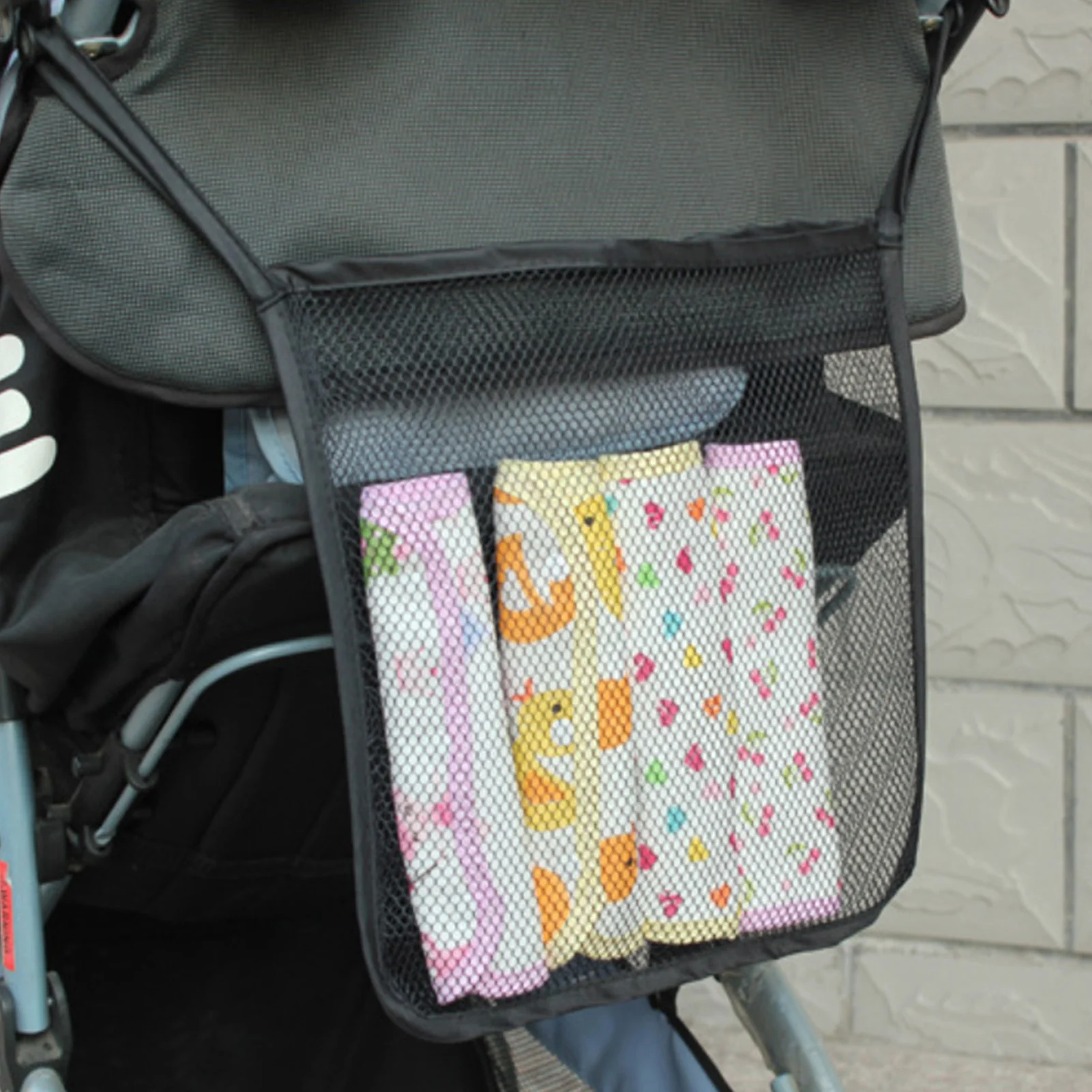 High Quality New Practical Baby Infant Stroller Mesh Bottle Diaper