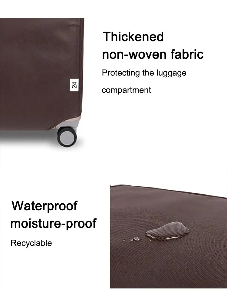 Sc09a34175faa48c1811a87813dec3c44w Luggage Compartment Protective Cover Wear Resistant Non Woven Fabric Thickened Dust Cover Durable Travel Case Cover Black Travel Mallzona