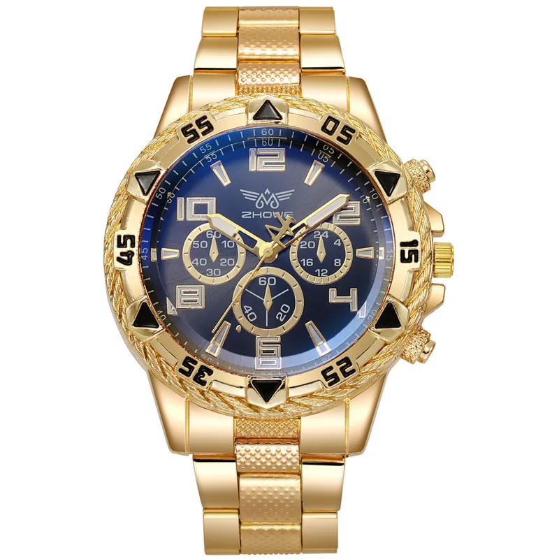 

Men's Quartz Watches Steel Band False Three Eyes Fashion Temperament Casual Party Men's Quartz Watches