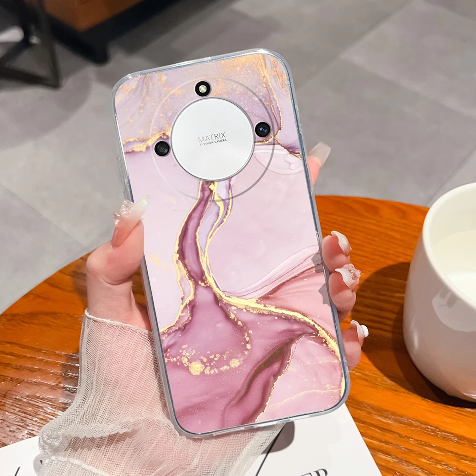 Clear Gradient Anti-Drop TPU Phone Case