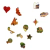 Unique Wooden Puzzles Stone Bridge Maple Tree Wood Jigsaw Puzzle Craft Irregular Family Interactive Puzzle Best Gift for Adults 2