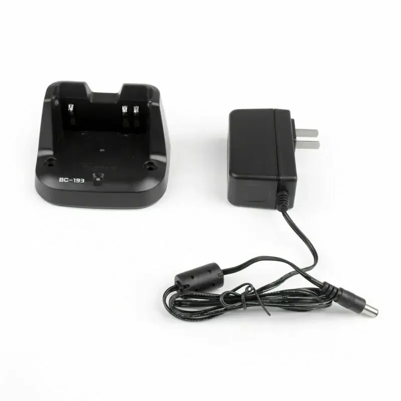 Paquete De 2 Cargadores Rápidos BC-193 Para ICOM IC-F3001 F3002 F3003 F3101 F3102 F3103 F4001 F4002 F4003 F4101 S70 T70a V8e Radio Portatil De Dos