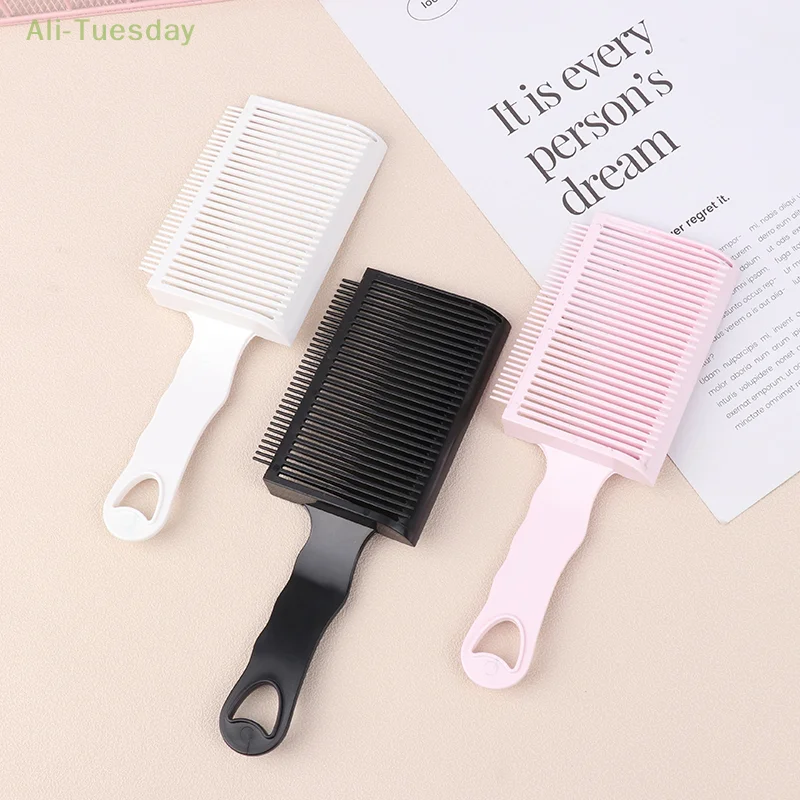 Description Picture 4 of itemFading Comb Professional Barber Clipper Flat Top Hair Cutting Comb For Men Heat Resistant Fade Comb Salon Styling Tools
