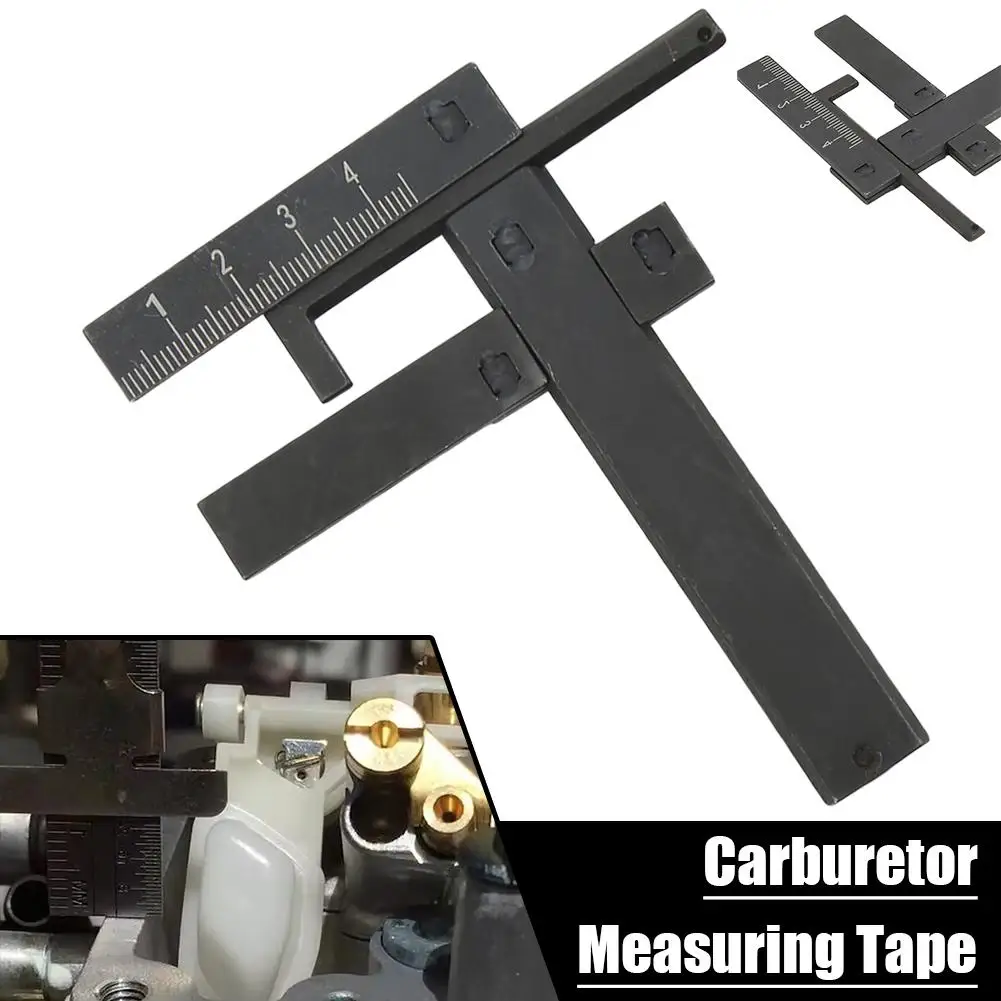 Carburetor Measuring Tool Adjustable Gauge Ruler for Motorcycle Carburetor Tuning for CT70/CB175/CB200 Motorcycle Models H2S1
