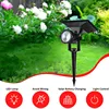 Solar Powered Spotlight Angle Adjustable Solar Led Light Outdoor Wall Light Waterproof Solar Lamp Garden Decoration Solar Light 2