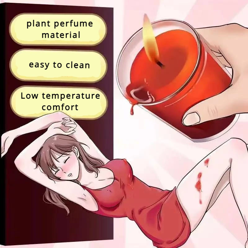 Sex Candles Low Temperature Candle wax Bdsm Sex Candle Drip Sex Bed Flirting Teasing Massage Candles Ehance Desire Erotic Games for Couple