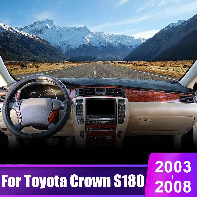 

For Toyota Crown S180 2003 2004 2005 2006 2007 2008 Car Dashboard Sun Shade Cover Instrument Desk Non-slip Pad Accessories