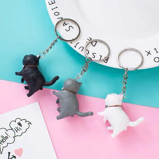 Chaveiros Fofos de Gato: Uma Combinação Perfeita de Estilo e Funcionalidade 3 Chaveiros Fofos de Gato: Uma Combinação Perfeita de Estilo e Funcionalidade