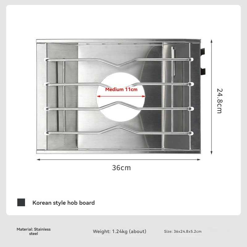 main image of CAMPINGMOON CK-25PG Stainless Steel