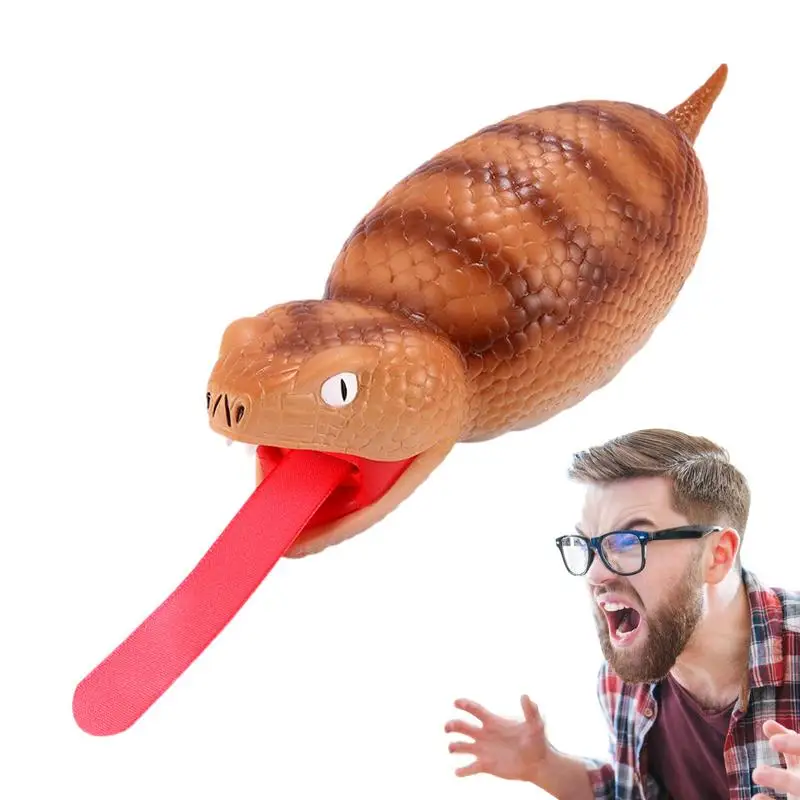 

Rubber Snakes Rubber Snake Simulation Children's Toy Funny Halloween Props Animal Tricky Gifts For Kids Children Adult April