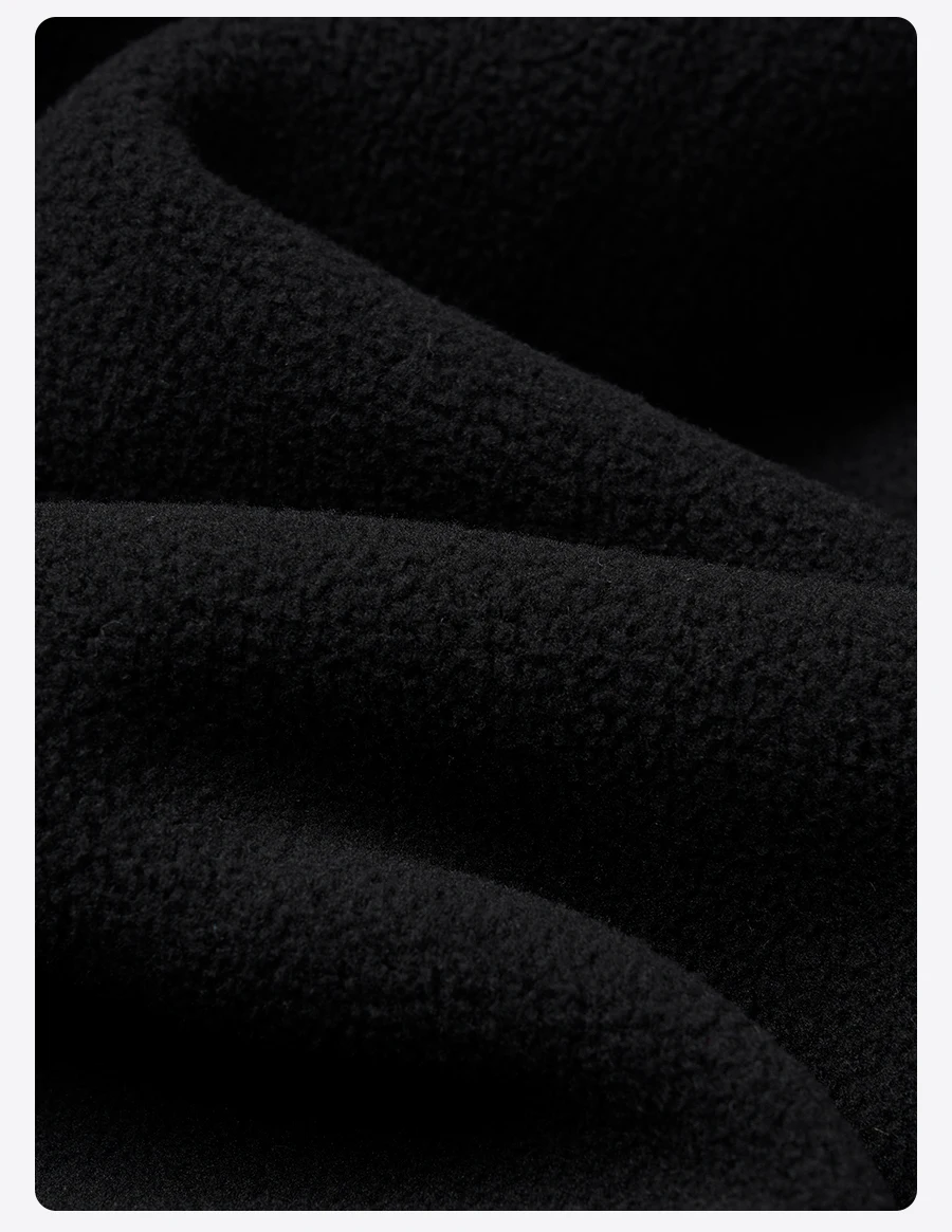 Oversize Antistatic Fleece Liner Jacket - Mens Warm Baseball Bomber Coat
