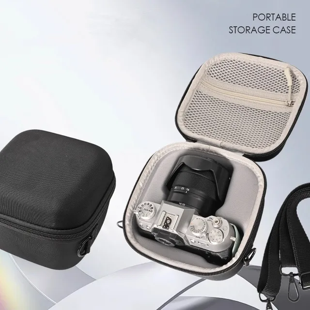 Hard EVA Protective Carrying storage Case Bag Compatible For Fujifilm X-T50 (Fits 15-45mm/35mm Lenses)