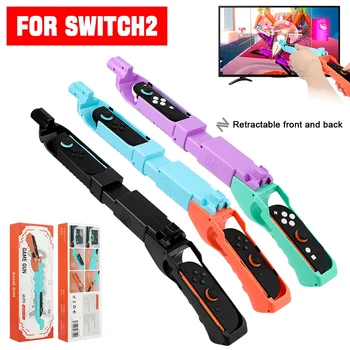 NUOVO Controller a Forma di Pistola per Switch 2, Joystick con Impugnatura per Giochi di Tiro, Gamepad, Accessori per Gaming