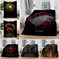 Movie House of The Dragon Print Printed Blanket Picnic Blankets Warm Blanket Soft and Comfortable Blanket Home Travel Birthday 1