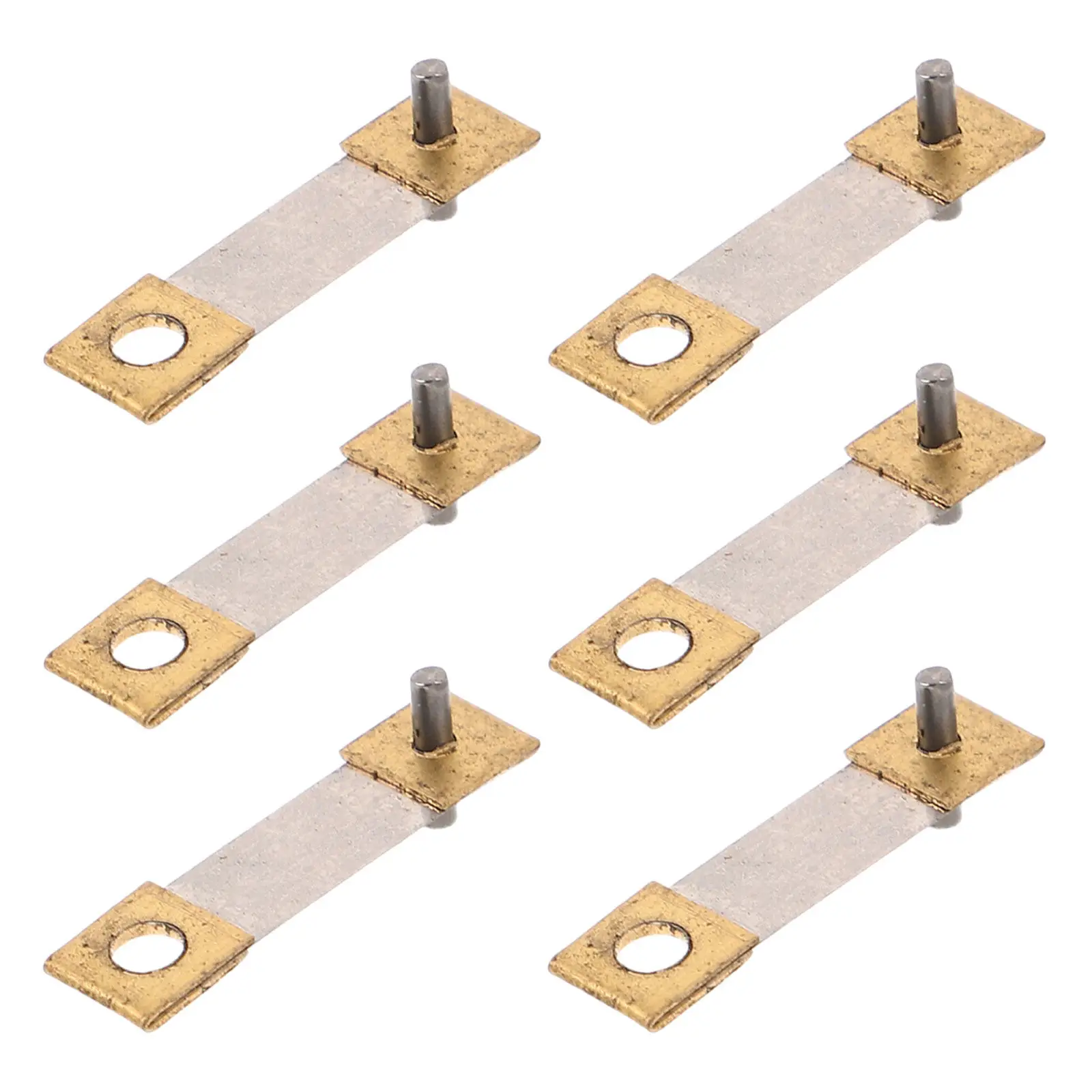 6pcs Grandfather Clock Pendulum Springs Replacement Repair Parts Mechanical Clock Pendulum Suspension Spring Vintage Parts