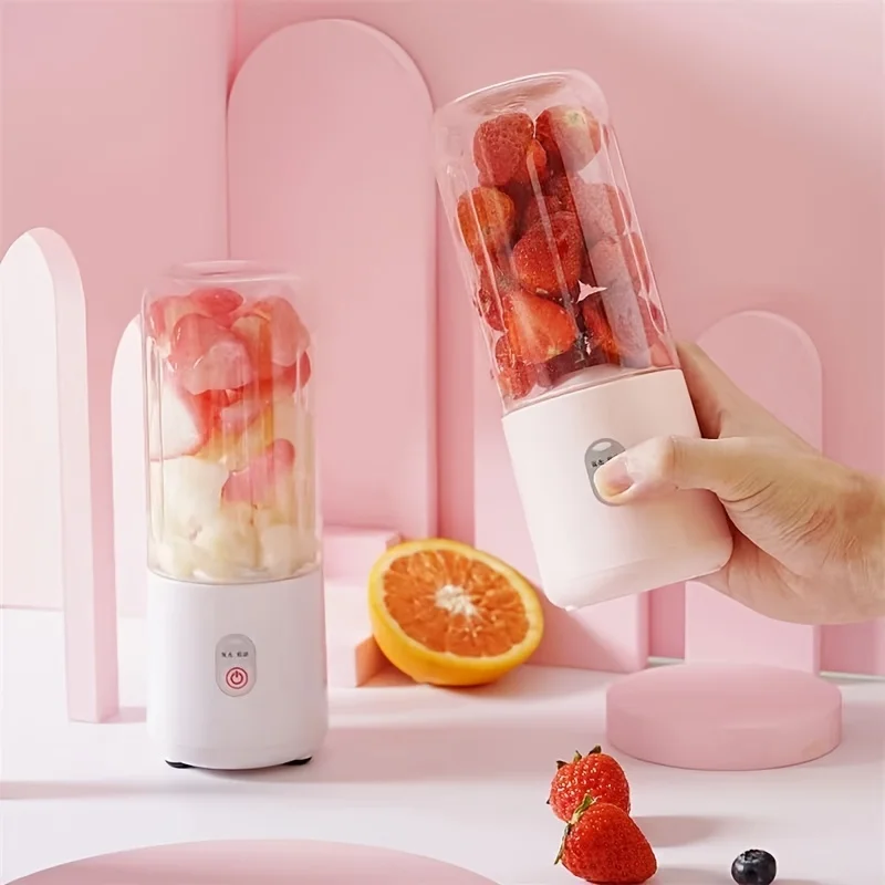 

Portable Electric Blender Juicer Cup Automatic USB Smoothie Blender Ice CrushCup Mini Electric Juicer Rechargeable Fruit Juicers