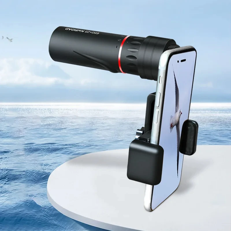 Mobile Phone Telescope 2000x24 HD Mini Portable with Holder Outdoor