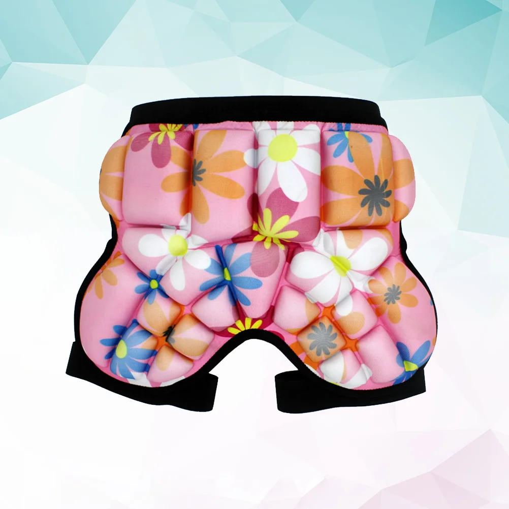 

3d Padded Hip Kids Hip Pad Shorts Anti Adjustable Lightweight Children Pad Pants for Snowboard Roller Skating Hockey Soccer