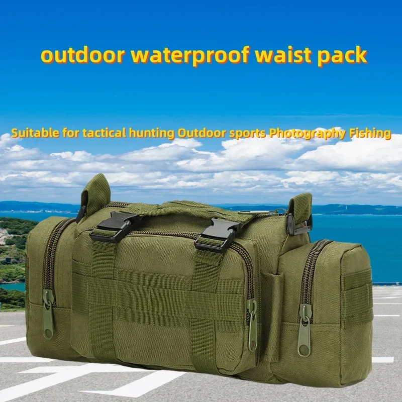 Outdoor Backpack Hunting Waist Pack Waist Bag Camping Hiking Pouch Chest Bag Breathable, Waterproof, Ultra-lightweight.