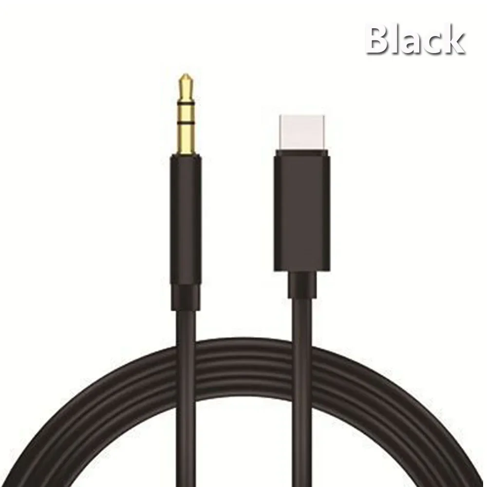 Enhanced USB-C to 3.5mm Audio AUX Adapter Cable for Car Speakers and Headphones