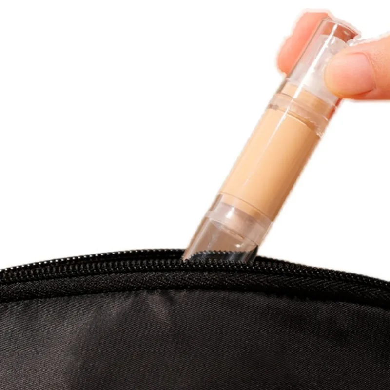 Liquid Foundation Travel Bottle 5ml 10ml 15ml Mini Cosmetic Foundation Sample Repackaging Tools Airless Pump Bottle Portable refillable bottles glass bottles