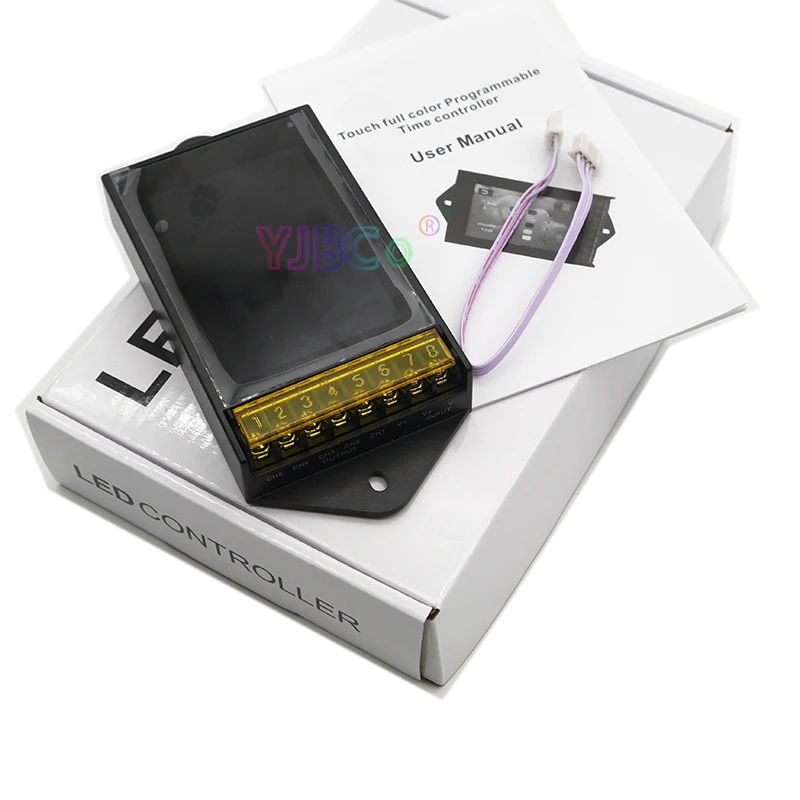 DC12V 24V NL502 Time Programmable 5CH RGB LED Strip Light WiFi Touch