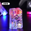 Creative Fingertip Gyro Folding Pistol Shaped Sanrio Gas Lighter Hello Kitty Windproof Lighters For Gift Cigarette Accessories 5
