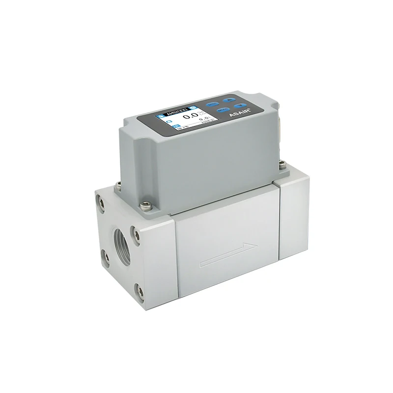 ASAIR AMS1000 High Precision Thermal Mass Flow Meter Oxygen Compressed Air Flow Meter