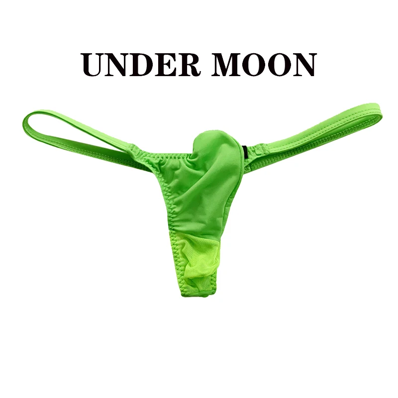 Low-rise Men's Underwear Breathable Mesh Up Pouch Thongs And G-strings male underwear