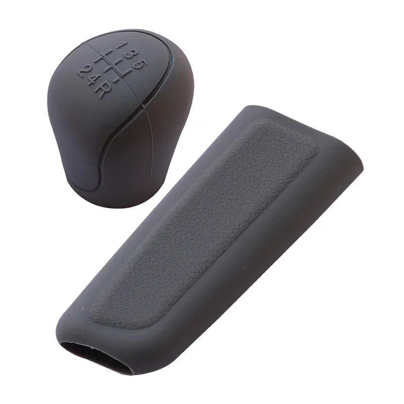 Silicone Non-Slip Gear Shift Knob Protective Cover