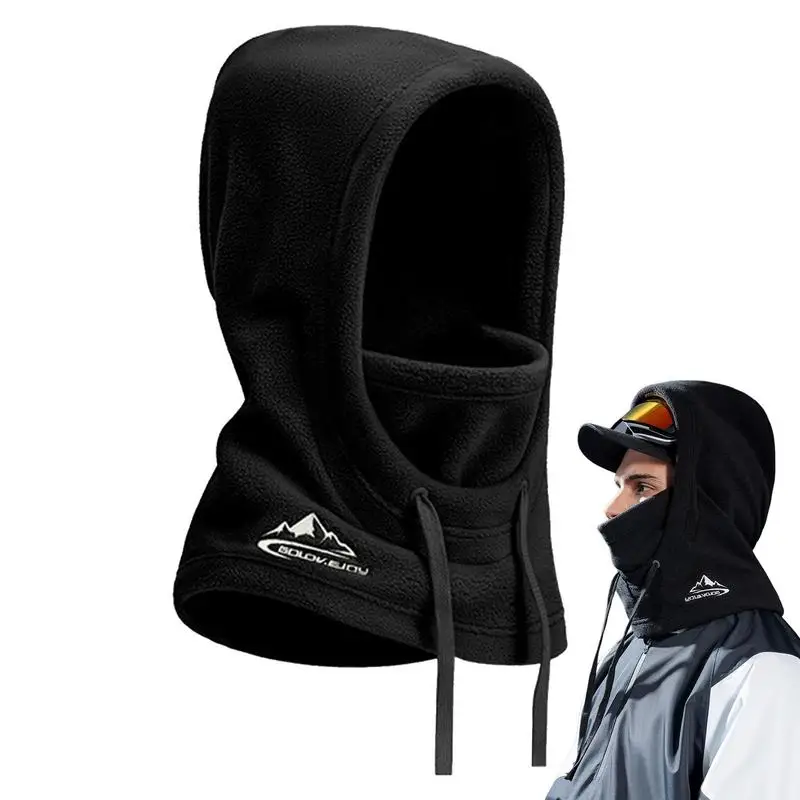 Winter Warm Balaclava Cycling Cap Outdoor Sports Windproof Cap Ski Bib Polar Cold-proof Motorcycle Bicycle Hat Men Women 5