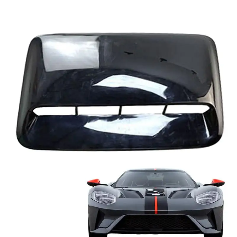 

Car Hood Vent Trim Exterior Hood Side Scoops Automotive Decor Cover Trim Air Flow Intake Outlet Flow Intake Hood Car Accessories