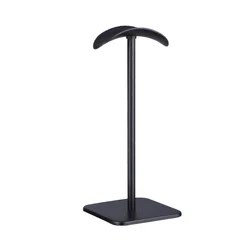 Sleek Aluminum Wireless Earphone Holder & Stand (Black)