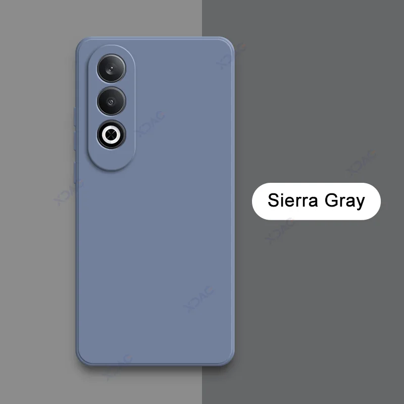 Enhanced Liquid Silicone Phone Case - Square Design, 360° Soft Protective Anti-drop Shockproof Cover