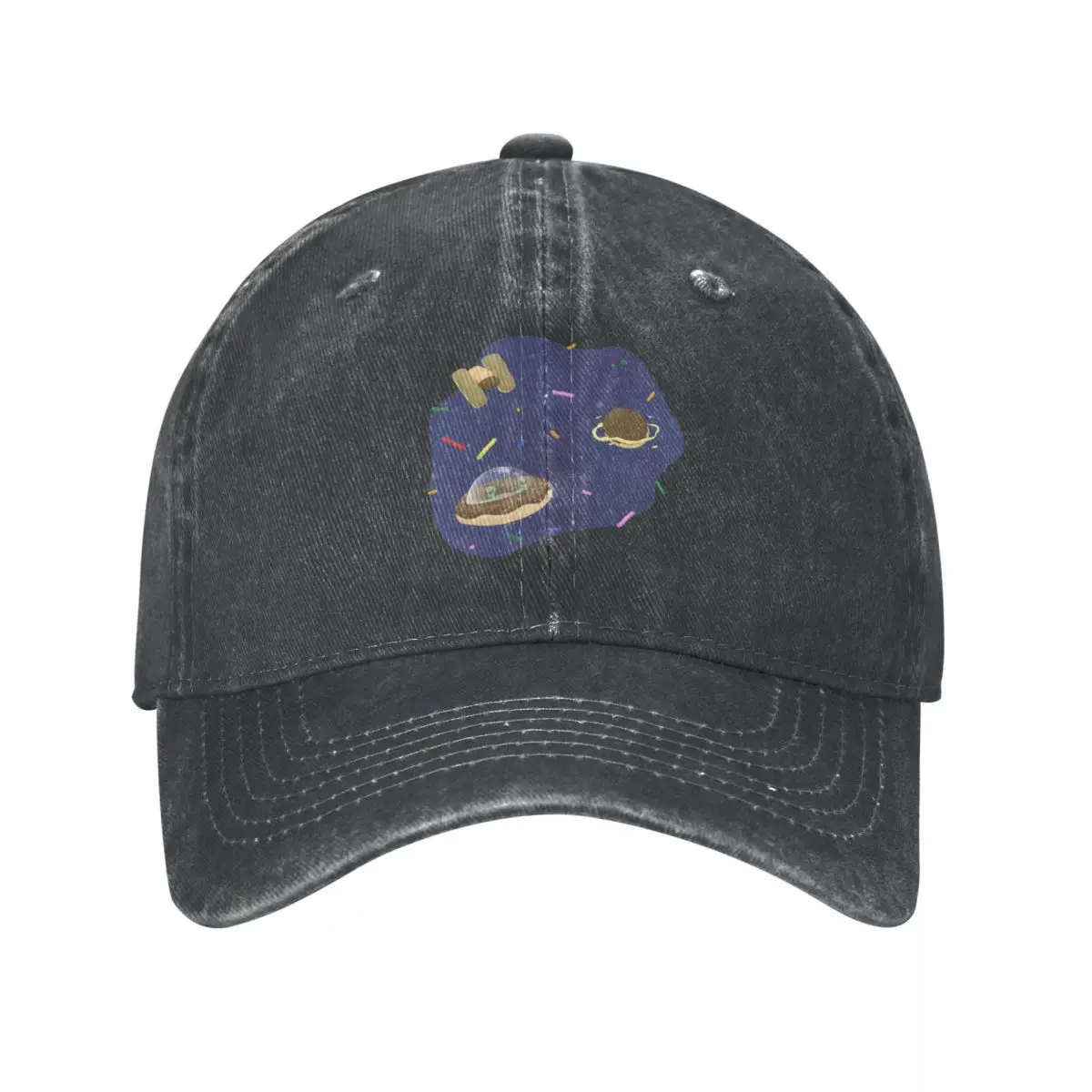

doughnuts in space Baseball Cap Kids Hat Wild Ball Hat Icon Golf Hat Women Men'S