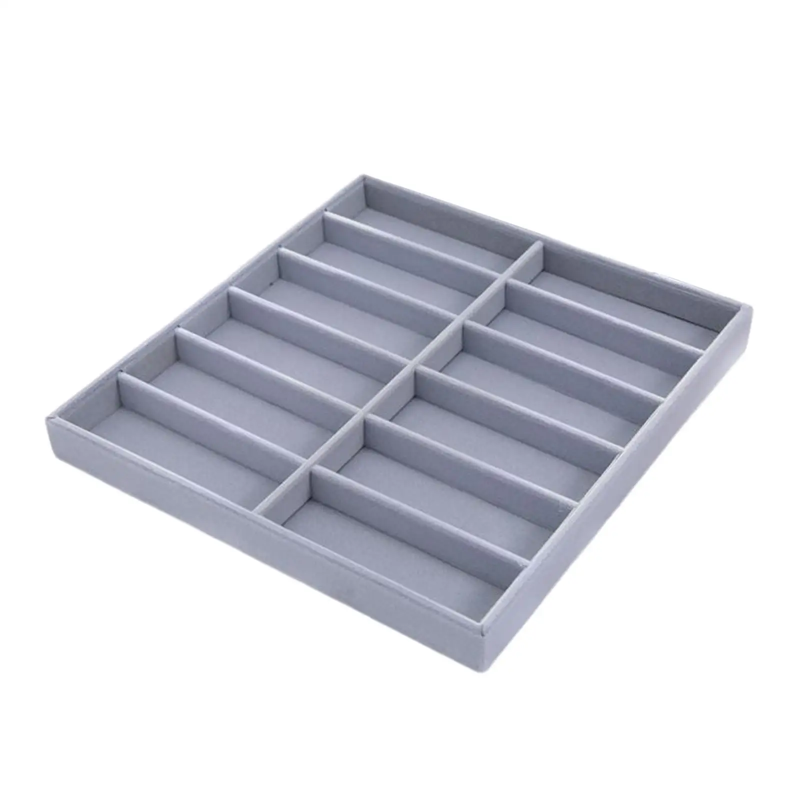 

Sunglasses Holder Organizer Decorative Multiple Pairs 12 Slot Glasses Storage Box Eyewear Display Case for Home Closet Desktop