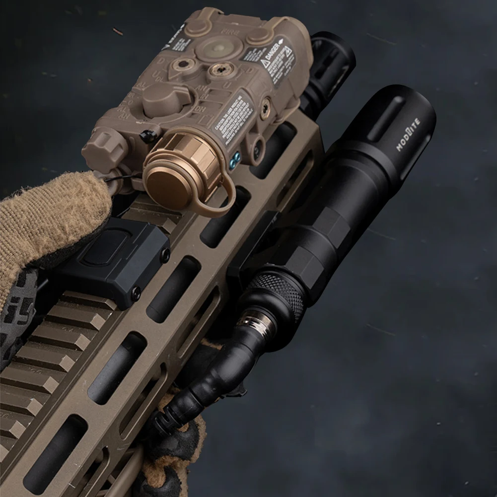 MOD Button Weapon Lights Switch with Mount Kit Pressure Tape Switch Flashlight Pressure for PEQ M-LOK Picatinny Rail
