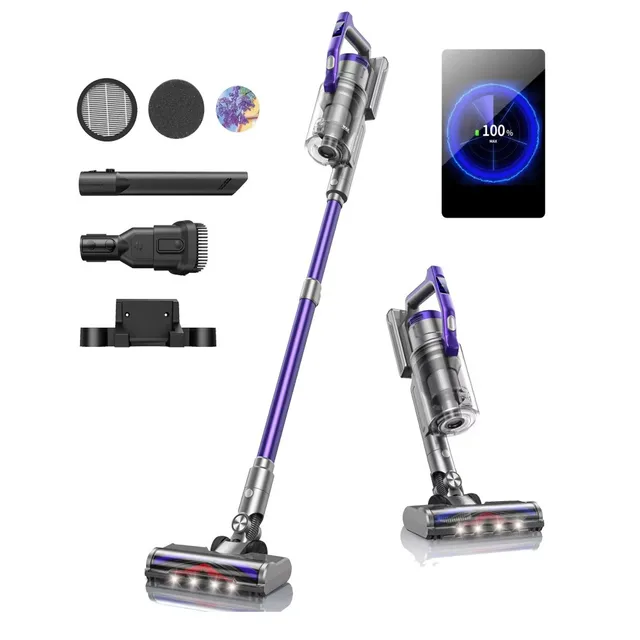 Honiture S14 Cordless Vacuum Cleaner 450W 38000PA Handheld Removable Battery Wireless smart Home Appliance 50 mins 1