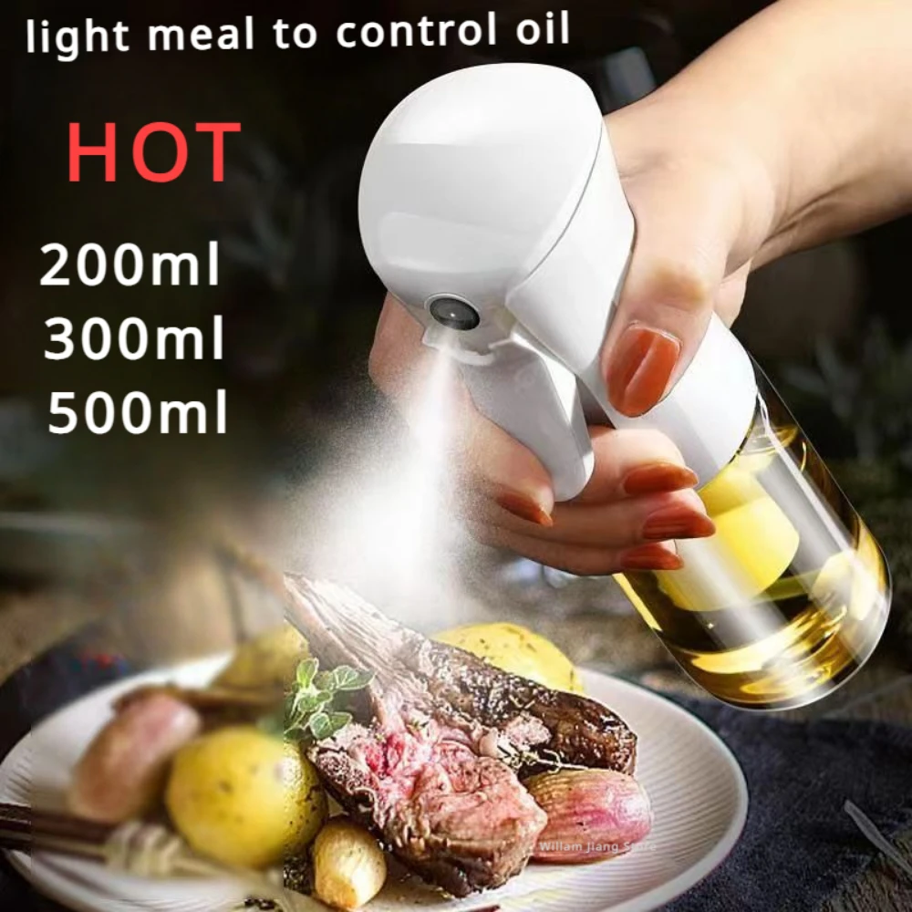 캠핑 바비큐 요리 올리브 오일 스프레이, 향신료 셰이커, 주방 물건 분무기 액세서리 도구, 가제트 바, 200, 300, 500ml 