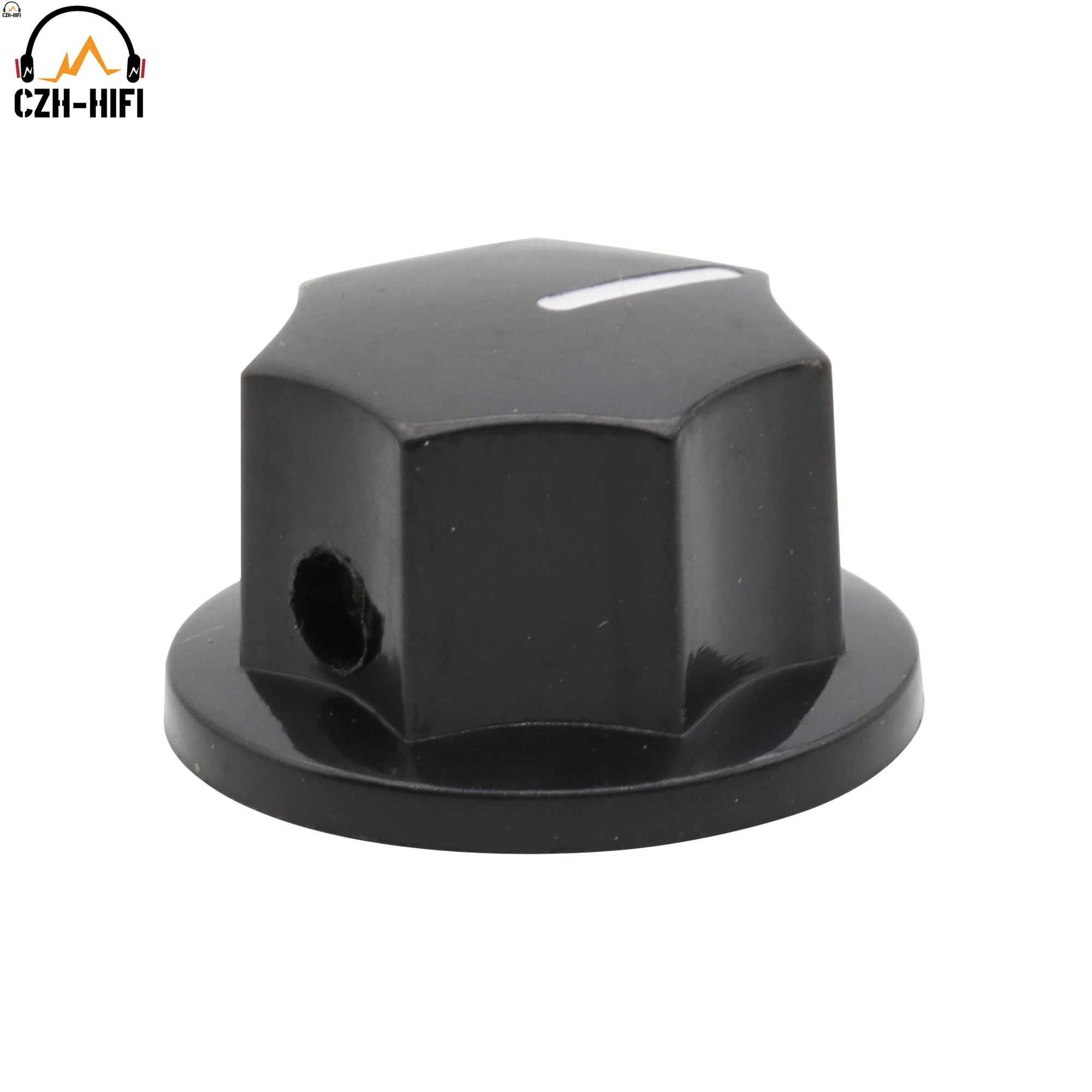 10 stücke 19x12mm ABS Kunststoff Set Zeiger Knopf Taste Kappe für Gitarre AMP Effekt Pedal Stomp Box overdrive DJ Mixer Subwoofer Radio – Detail 1