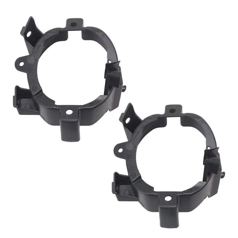 AT-1Pair 닛산 Qashqai J10 2006-2014 부품 자동차 안개등 홀더 커버 용 전면 안개 램프 프레임 홀더 브래킷