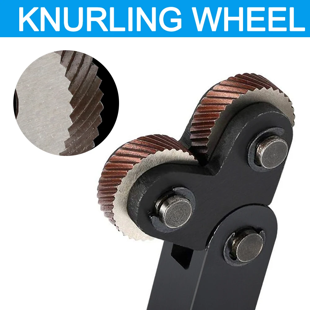 Knurling Tool Set Lathe Knurling Wheel Inner Hole Embossing Wheel Reticulated Knife