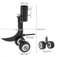 Double Hook Upgrade Weeding Tool Long Handle Detachable Stand Up Sidewalk Crack Manual Weed Puller for Garden Grass Remover 2