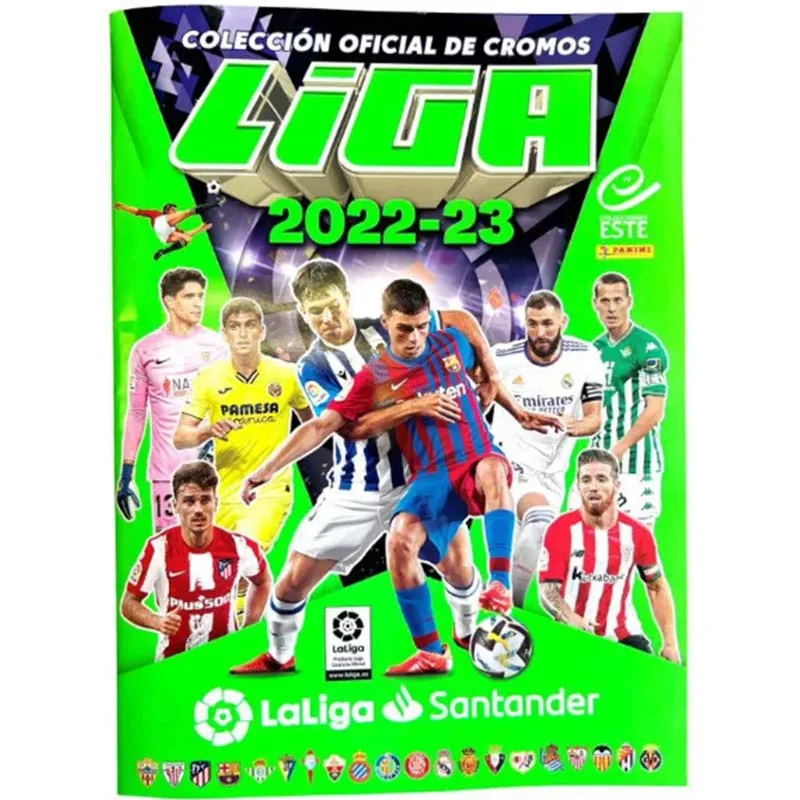 Laliga Megacracks 2022-23 Cards Panini Collection Official Original Box  with 24 Boosters Children Fans Board Toys Gift - AliExpress