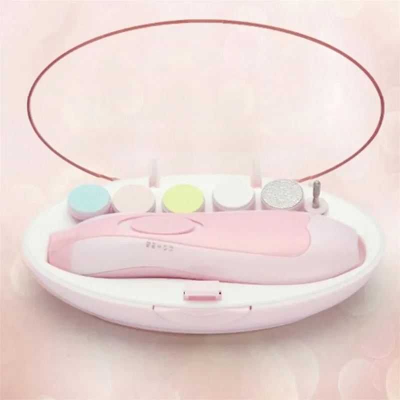 Baby Scissors Child Nails Care Safe Electric Baby Nail Trimmer Nail Clipper Cutter for Kids Infant Newbron Trimmer Manicure