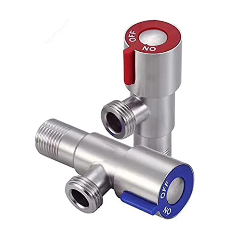 Triangle Valve Toilet Water Stop Valve Water Heater Stainless Steel For Bathrooms Kitchens Balconies Toilet Accessories