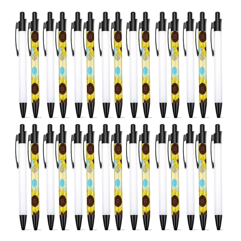 

E9LB Сублимационные ручки Пустая шариковая ручка для передачи тепла для ручек для полной печати