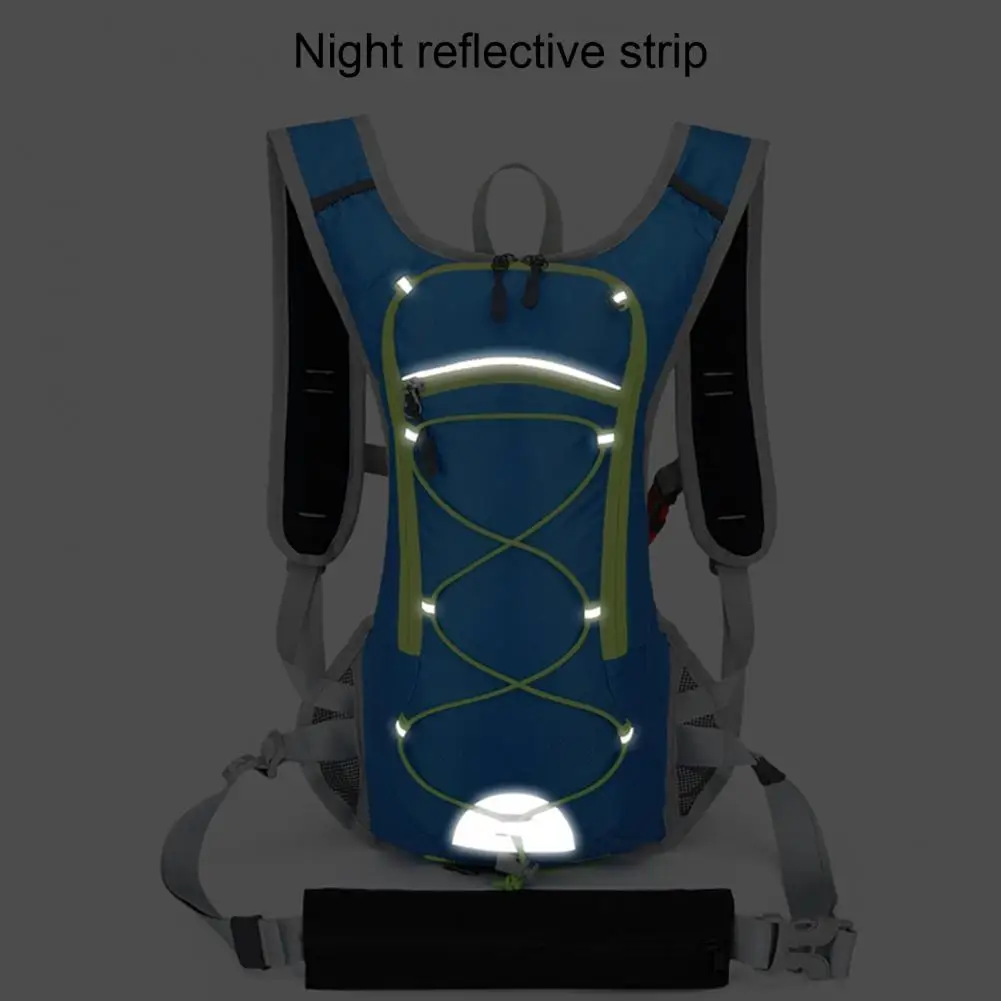 

Bicycle Backpack Useful Anti-scratch Lightweight Multipurpose Adjustable Bicycle Backpack Cycling Supplies